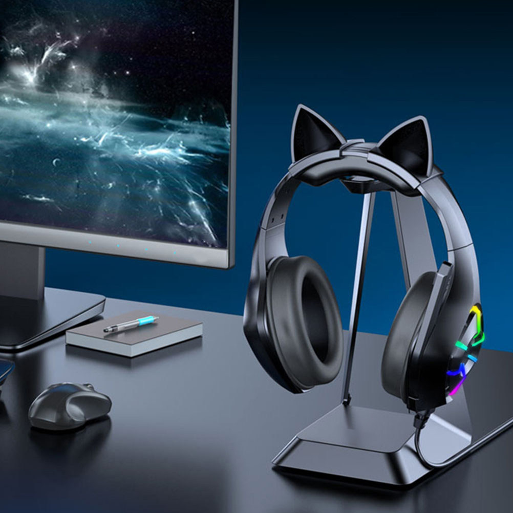 Desk Setup Headphones - Stojak na słuchawki do biurka gamingowego,