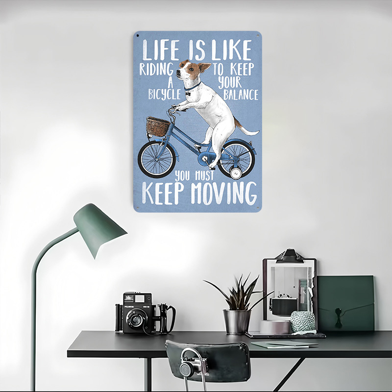 Życie Jest Jak Jazda na Rowerz – Desk Setup Art recenzja i cena