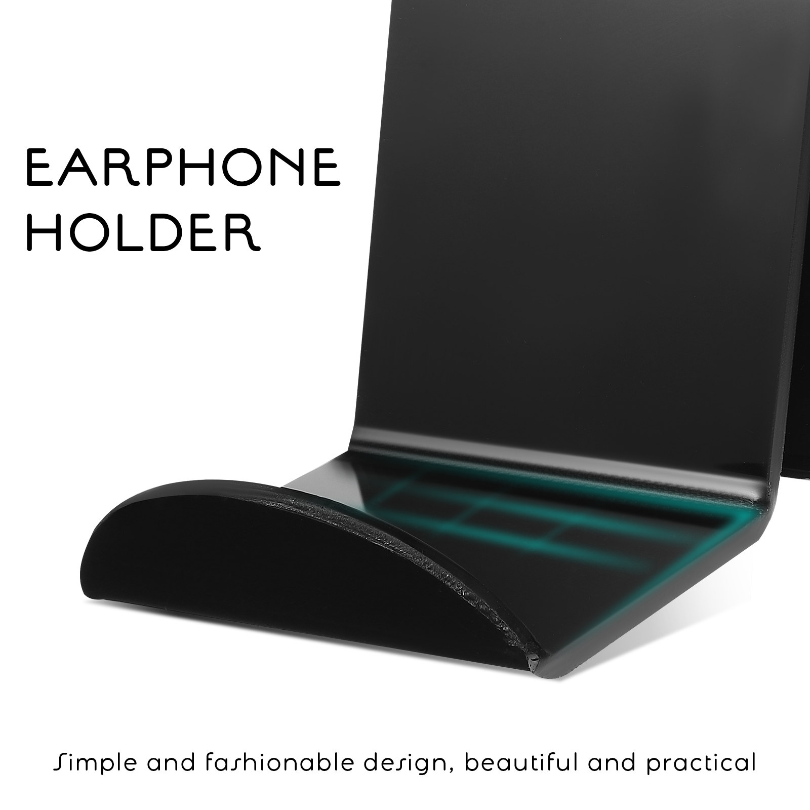 2 szt. minimalistyczny, akrylo – Desk Setup Headphones recenzja i cena