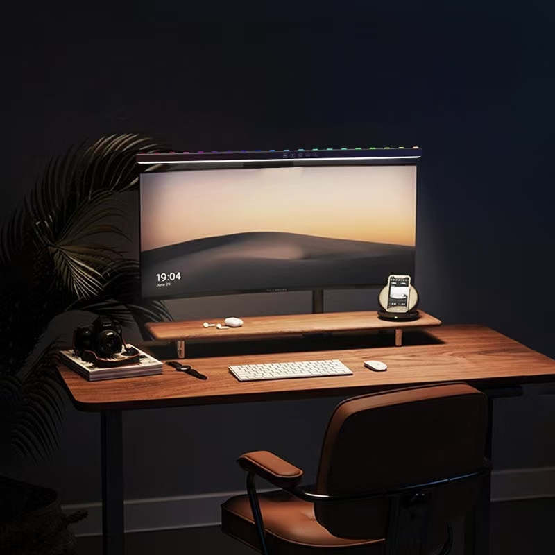 Lampa biurkowa LED do monitora – Desk Setup White recenzja i cena