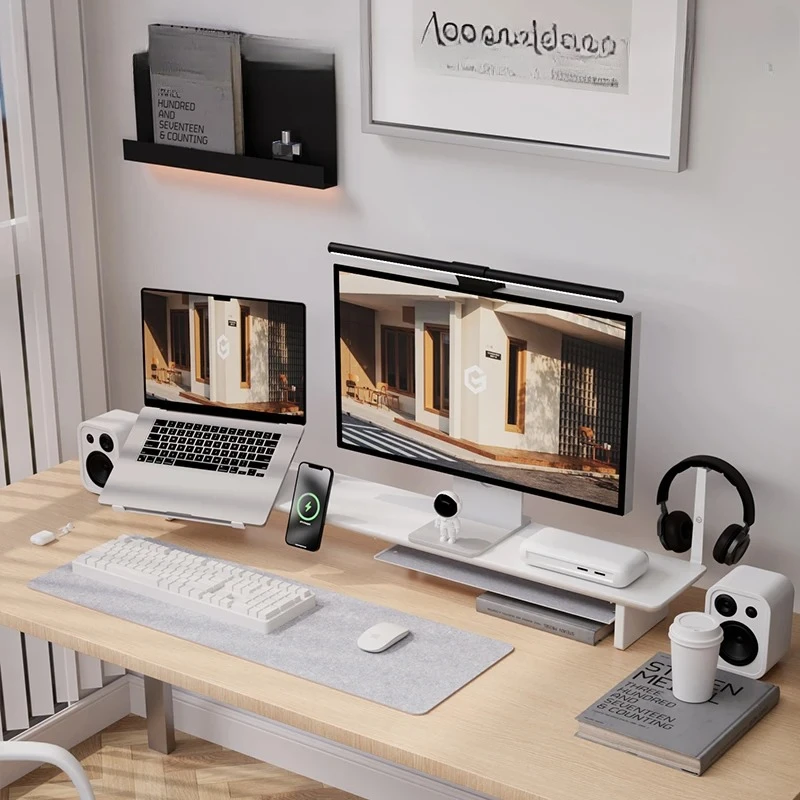 ‌ ZORKMOU Z3 Modularny Stojak  – Desk Setup White recenzja i cena