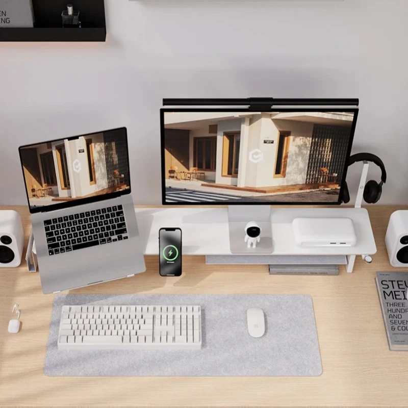 ‌ ZORKMOU Z3 Modularny Stojak  – Desk Setup White recenzja i cena