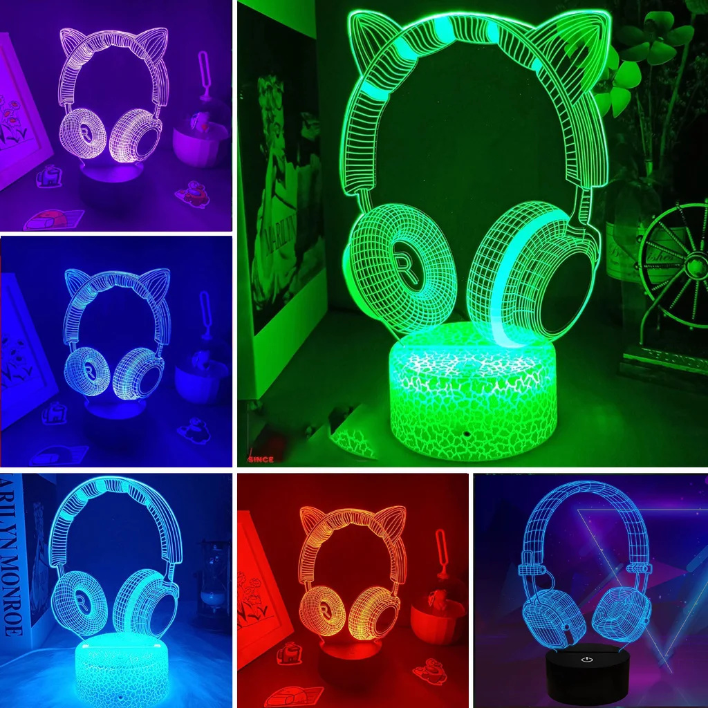 Nowe słuchawki światło nocne i – Desk Setup Headphones recenzja i cena