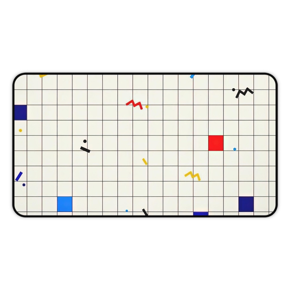 Retro Geometryczna Podkładka n – Desk Setup Art recenzja i cena