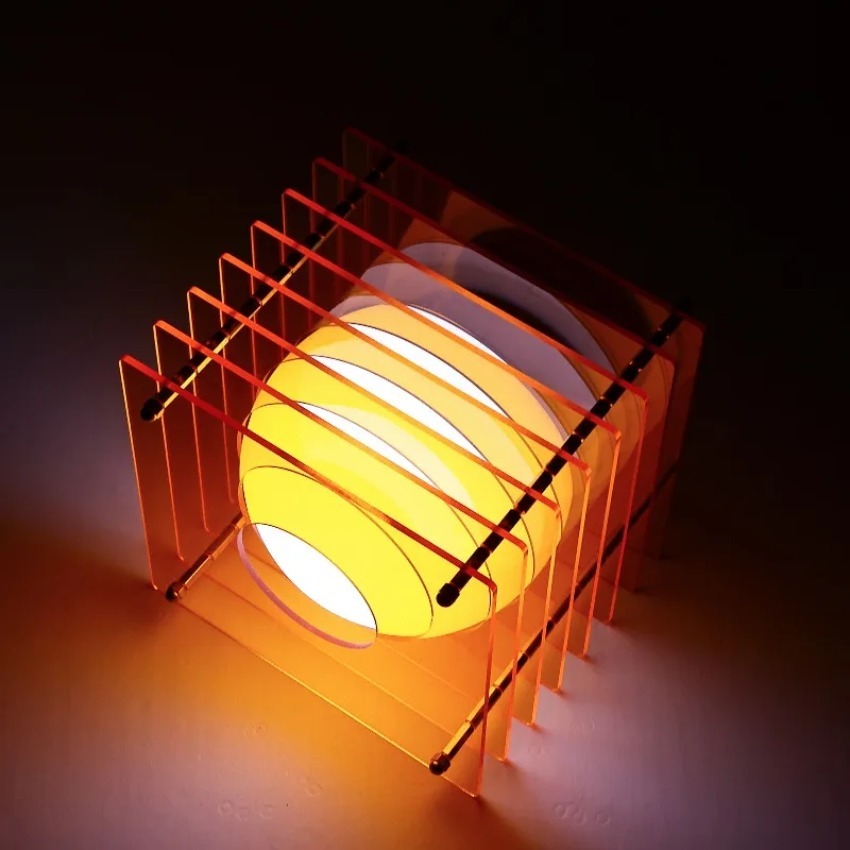 Lampa Księżyc DIY Akrylowa Lam – Desk Setup Lamp recenzja i cena