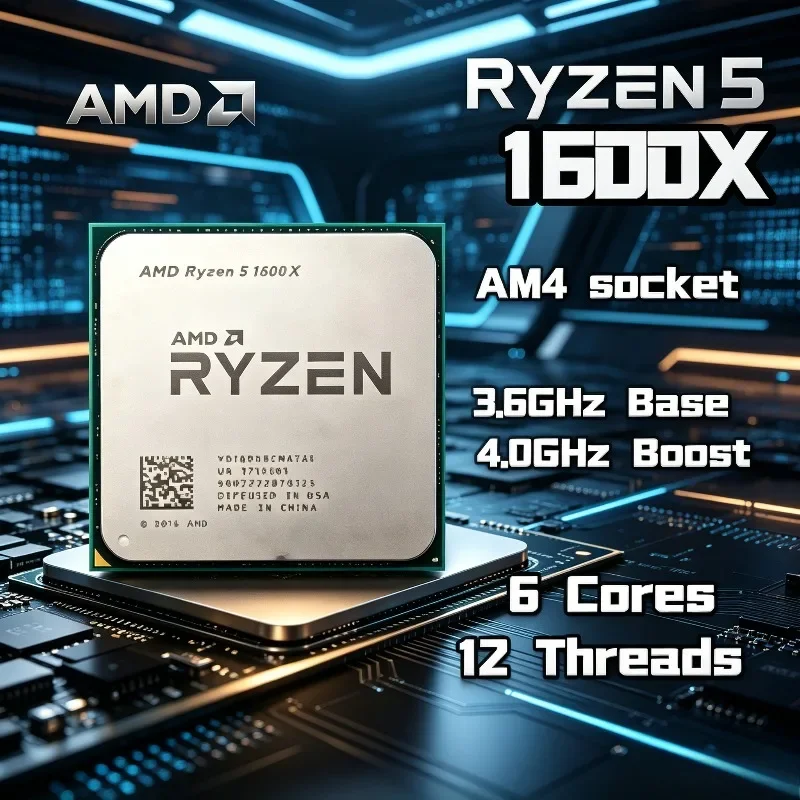 AMD Ryzen 5 1600X Oryginalny i – Amd Cpu Ryzen 5 recenzja i cena