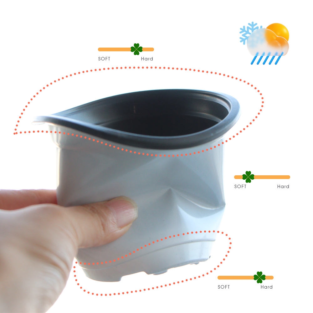 Ogród Biała plastikowa doniczk – Desk Setup Plant recenzja i cena